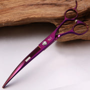 curved pet grooming scissors, view 5 - MRSLM