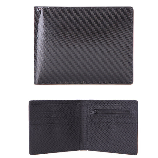 carbon fiber pattern slim wallet - MRSLM
