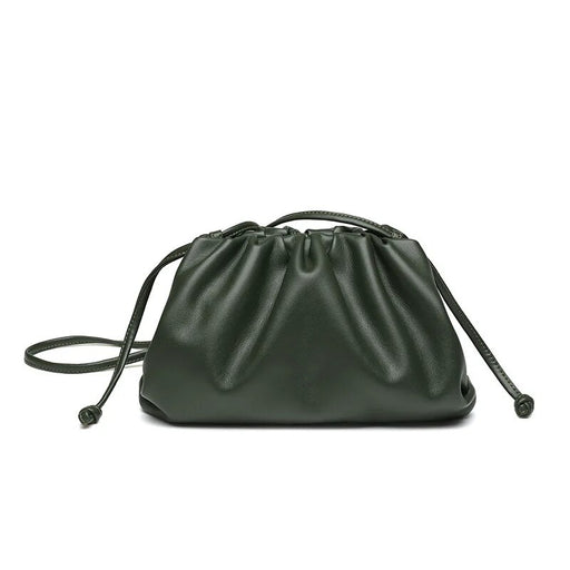 PU leather crossbody dumpling bag, view 3 - MRSLM