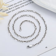 925 silver retro pendant necklace, view 3 - MRSLM