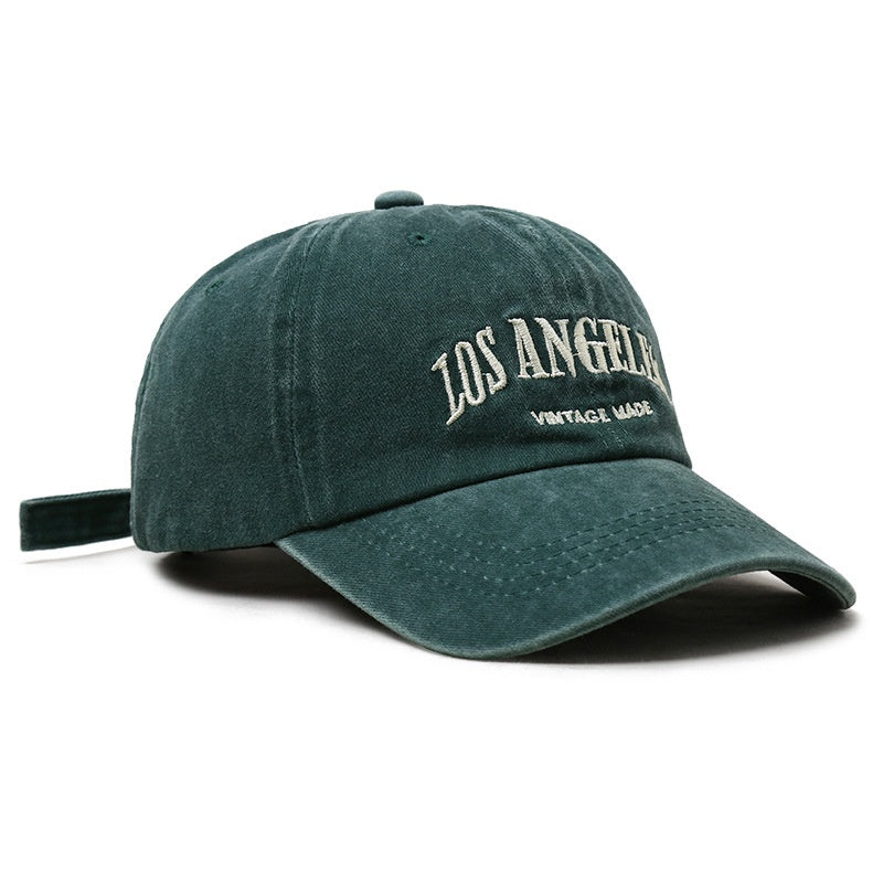 washed cotton duck bill cap, view 12 - MRSLM