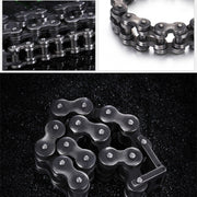 men's titanium steel bicycle chain bracelet, view 5 - MRSLM