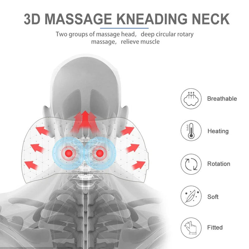 electric neck and shoulder massager, view 5 - MRSLM
