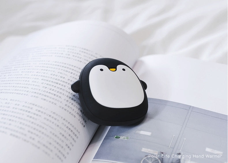 Penguin and polar bear rechargeable hand warmer, view 3 - MRSLM