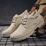 men's casual leather ankle boots, view 9 - MRSLM