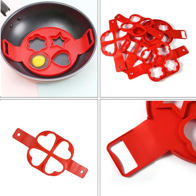 red silicone pancake and egg mold ring, view 9 - MRSLM