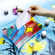 Permanent fabric paint set, view 5 - MRSLM
