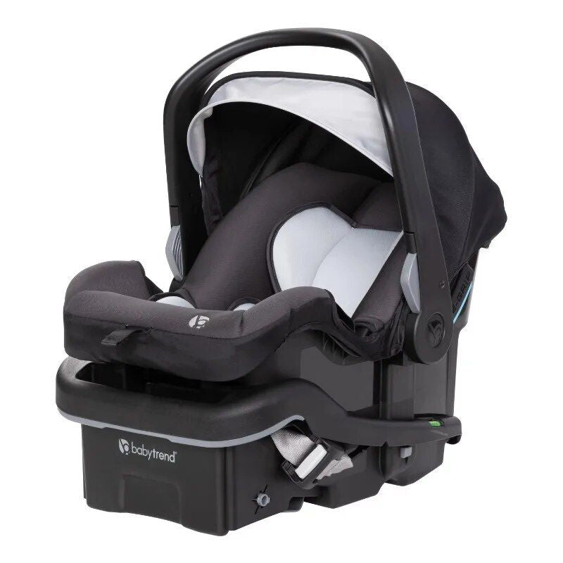 infant car seat in desert midnight black, view 2 - MRSLM