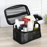 transparent mesh makeup bag - MRSLM