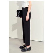women's woven straight pants with embroidery, view 6 - MRSLM