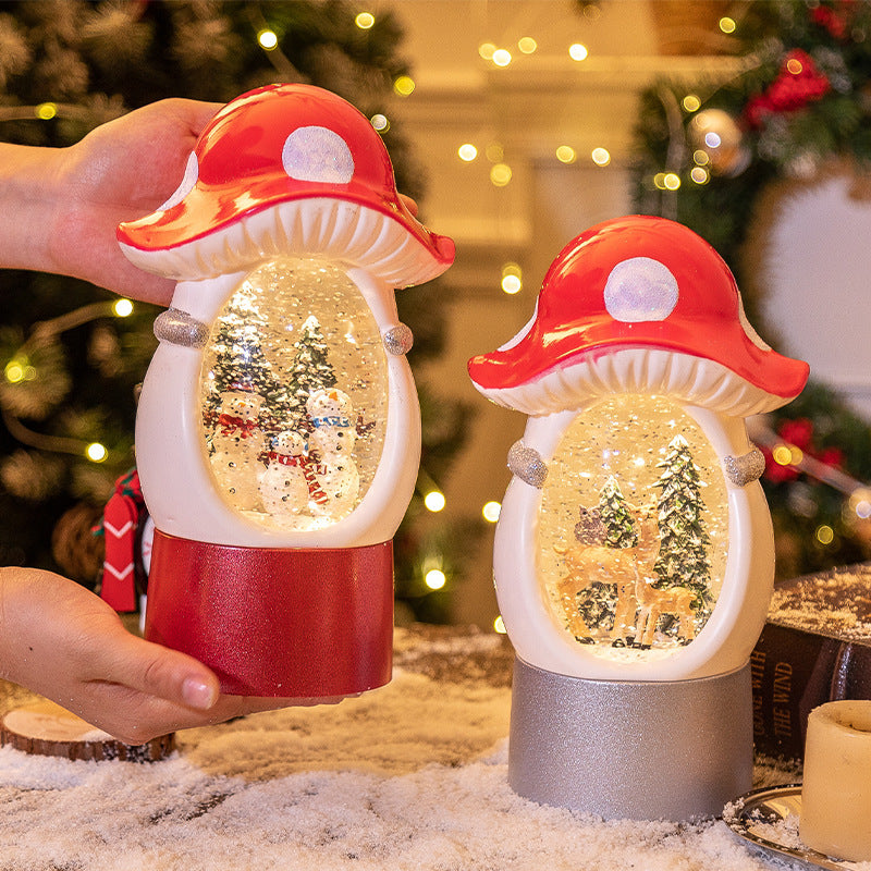 christmas music box crystal ball decoration, view 2 - MRSLM