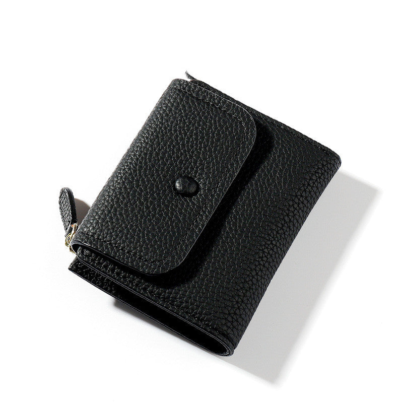 women's PU leather card wallet, view 3 - MRSLM