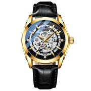 men's hollow luminous automatic watch, view 2 - MRSLM