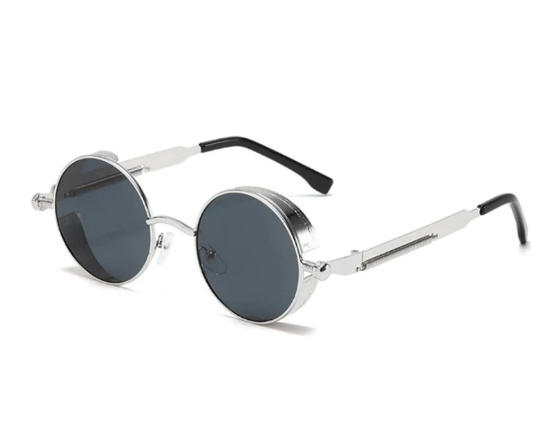round retro polarized sunglasses, view 6 - MRSLM