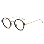 retro round frame glasses, view 3 - MRSLM
