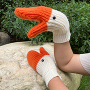 unisex knitted wool mittens - MRSLM