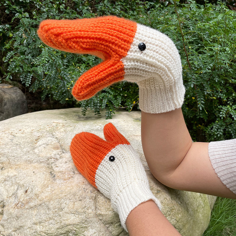 unisex knitted wool mittens - MRSLM