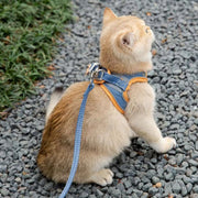 comfortable cat and dog harness leash set, view 9 - MRSLM