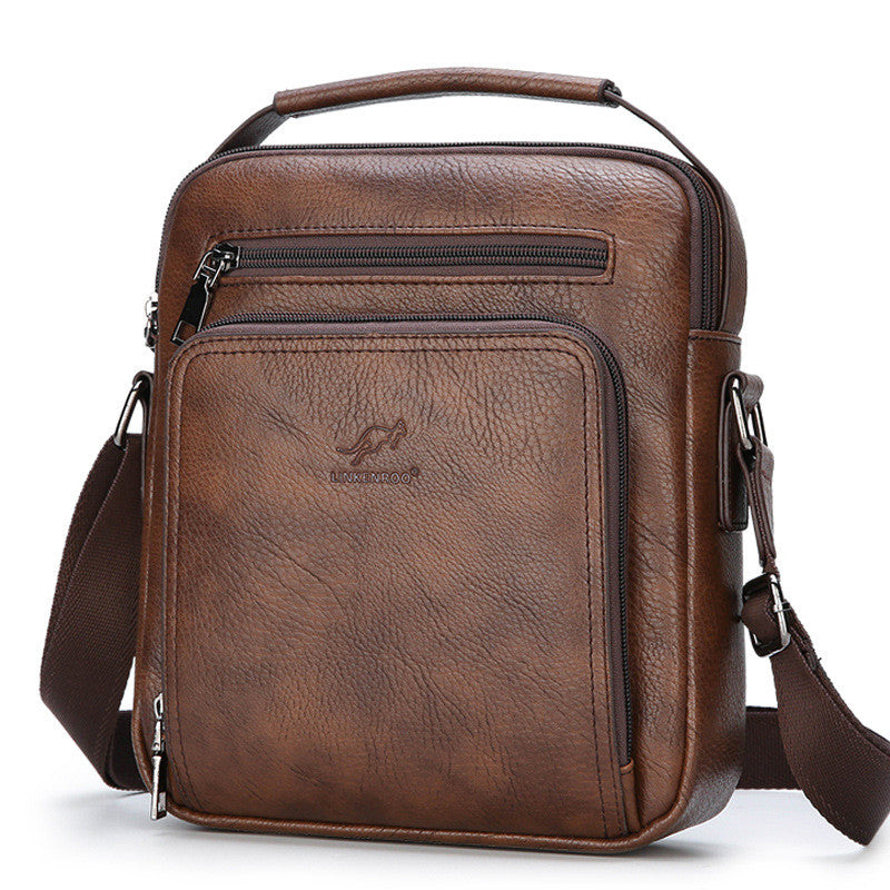 men's fashion casual shoulder bag, view 2 - MRSLM