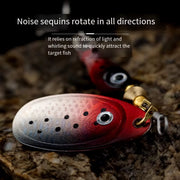rotating metal spinner fishing lure, view 12 - MRSLM