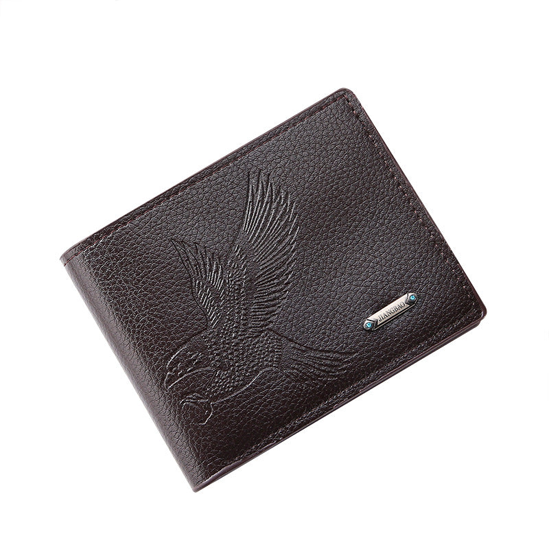 slim PU leather wallet, view 8 - MRSLM