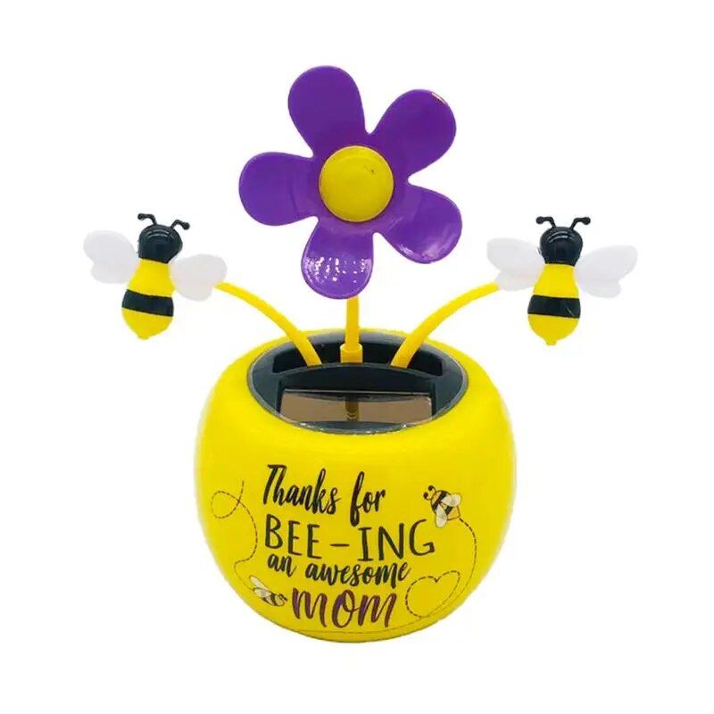 solar dancing flower bobblehead, view 8 - MRSLM