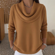 women's loose pullover sweater, view 4 - MRSLM