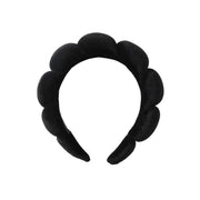 fluffy sponge headband for women, view 2 - MRSLM
