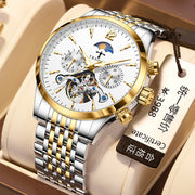 Men's hollow out mechanical watch - MRSLM