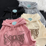 loose velvet-lined hooded cotton jacket - MRSLM