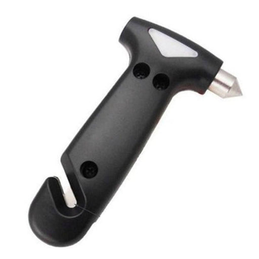 2-in-1 car safety hammer and seatbelt cutter - MRSLM