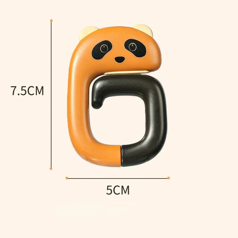 portable cartoon bag hanger hook, view 2 - MRSLM