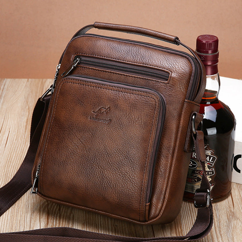 men's fashion casual shoulder bag, view 5 - MRSLM