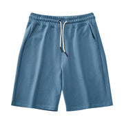 Retro cotton terry sweat shorts, view 8 - MRSLM