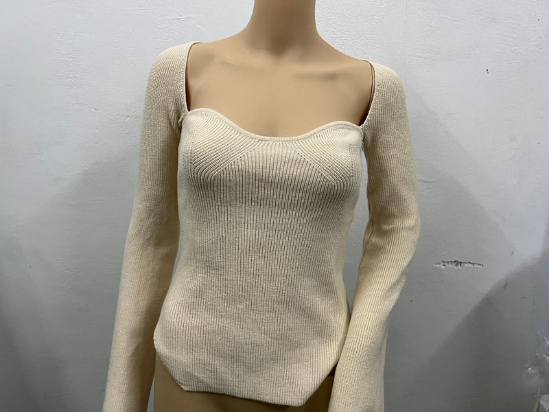 off-neck pullover sweater, view 21 - MRSLM
