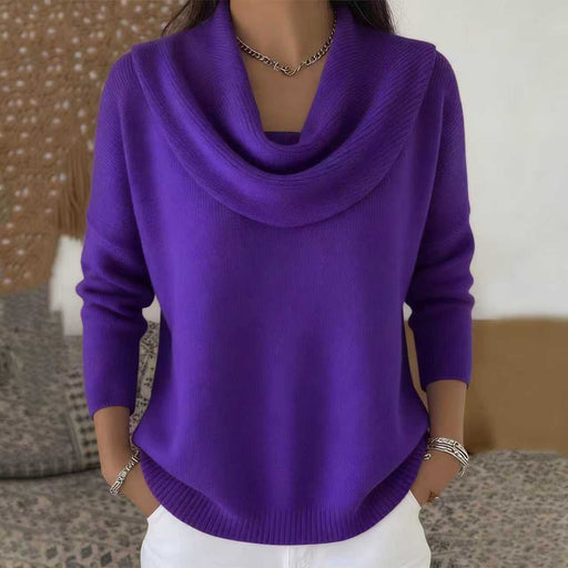 women's loose pullover sweater, view 11 - MRSLM