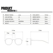oversized punk sunglasses, view 17 - MRSLM