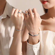 couple sterling silver rings - MRSLM