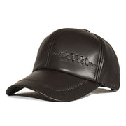 men's sheepskin leather hat, view 2 - MRSLM