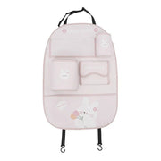 bear car seat organizer with kick mat, view 2 - MRSLM