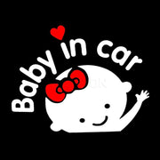 Baby on board 3D cartoon car sticker, view 2 - MRSLM