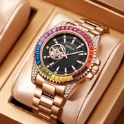 men's automatic steel band watch, view 2 - MRSLM
