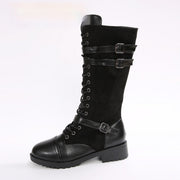 Rivet belt buckle boots, view 7 - MRSLM