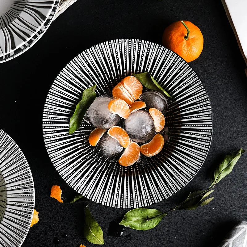 Ceramic deep plates for pasta, soup and salad, view 6 - MRSLM
