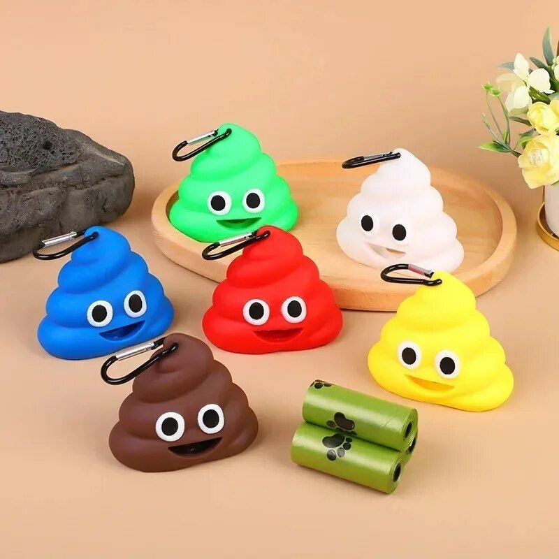 silicone poop bag dispenser for pets, view 8 - MRSLM