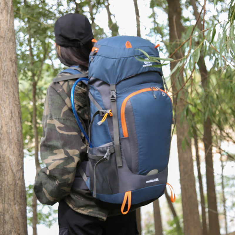 colorblock travel backpack - MRSLM