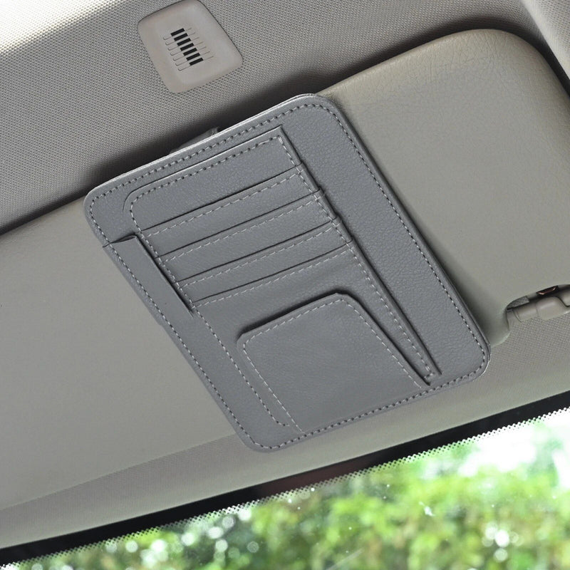 car sun visor organizer, view 2 - MRSLM
