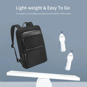 men's slim waterproof laptop backpack, view 8 - MRSLM