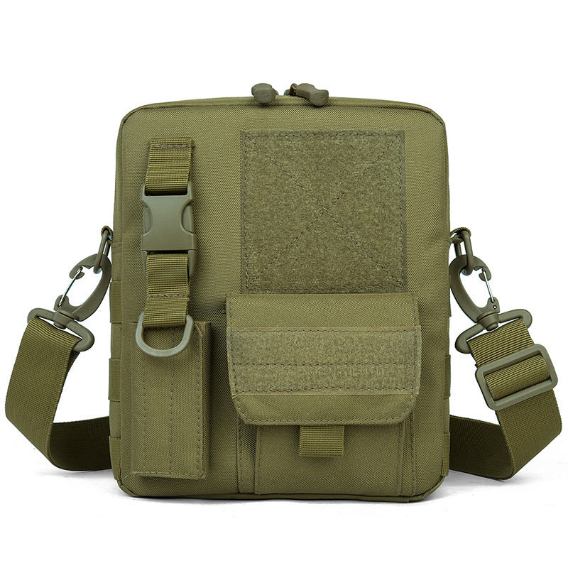 Vertical nylon crossbody bag, view 5 - MRSLM