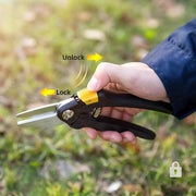 8 inch garden pruning shears, view 4 - MRSLM
